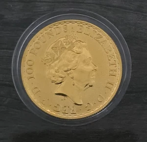 Royal Mint Britannia 2021 Gold Bullion Coin 1 oz .999 Pure - Picture 1 of 2