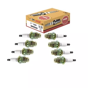 Set of 8 Spark Plugs Standard Nickel Core Gap 0.016 (0.4mm) NGK BU8H (6431) - Picture 1 of 1