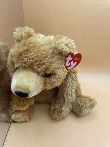 Oso floppy TY Classic “Camper” CON ETIQUETA - Imagen 1 de 10