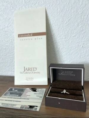 .36 Ct Marquise Brilliant Cut Diamond, 14K White Gold - Image 1 of 4