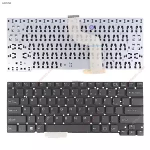 New Keyboard for SONY SVT13 US Black Without Frame Without Foil for Win8 - Picture 1 of 5