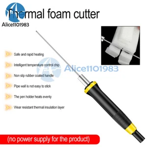 5/10/15cm Electric Foam Cutter Pen Hot Wire Styrofoam Cutting Pen DIY Tool - Picture 1 of 15