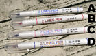 Tempo 2 Lines Pen 0.5 Choose Colors Black Red Light Blue Pink Purple Marker 2In1