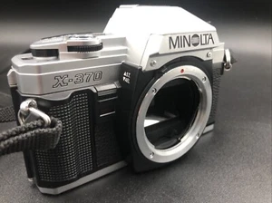 Minolta X-370 35mm Film Camera  UNTESTED For PARTS/REPAIR Body & Case Only NICE - Picture 1 of 12