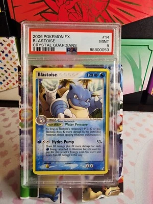 Blastoise 2006 Pokemon EX Crystal Guardians #14 PSA 9 Mint Vintage - Image 1 of 2