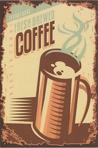 Serie RED Nueva Tarjeta Imagen 2023 4"x6" B3010 Cafetera Marrón - Imagen 1 de 5