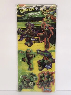全新 忍者神龟 3 英寸泡沫磁铁,1 件装 6 克拉 — 第 1/4 张图片