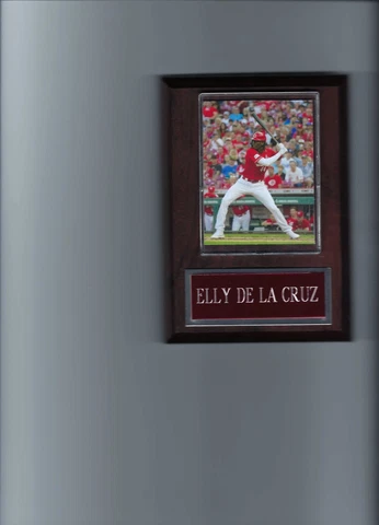 ELLY DE LA CRUZ PLAQUE CINCINNATI REDS BASEBALL MLB Cover