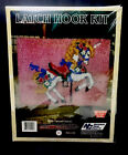 Kit de crochet de serrure National Yarn Crafts « licorne carrousel » cheval R886 20" x 27"