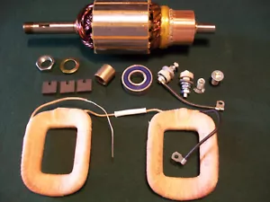 Delco 1101355 Generator Armature Fields Rebuild Kit Farmall W4 W6 W9 W6TA WR9 - Picture 1 of 4
