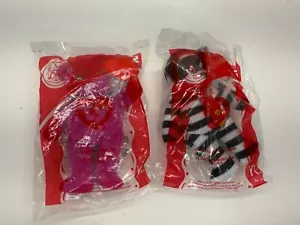 Ty Beanie Babies 25° Anniversario McDonald's Happy Meal Giocattoli Hamburger e Burger - Foto 1 di 7