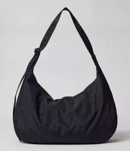 NEW Baggu Crescent Bag Black LARGE - Picture 1 of 7