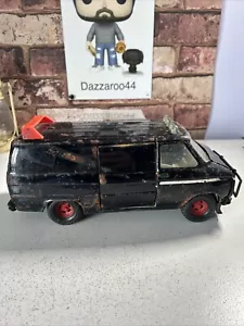 Vintage 1983 Ertl A Team Van Metal Diecast Toy Needs Restoration - Picture 1 of 11