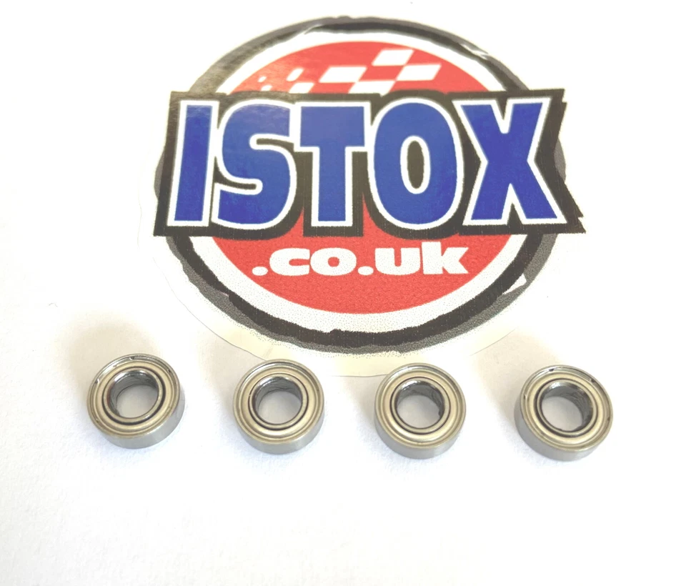 ISTOX RC Mardave V12 1/12 Front Bearings x 4 off