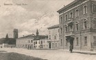 1920 GUASTALLA Piazza Roma Reggio Emilia Cartolina animata