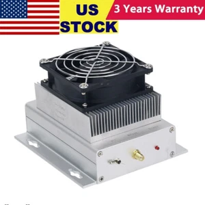 1-200MHz 25W RF Power Amplifier Broadband Intelligent + Temperature Control Fan - Picture 1 of 7