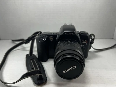 Canon EOS Rebel Xs 35mm SLR Film Camera with 35-80mm II zoom lens TESTED - Image 1 of 4