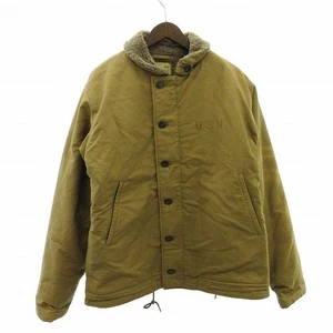 Buzz Rickson's N-1 Deck Jacket 40s Reproduction Khaki XL BR12031 USN Rare - Picture 1 of 9