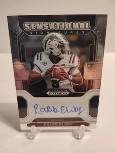 Kaleb Eleby ~ 2022 Panini Prizm Draft ~ Sensational Signatures Rookie Autograph - Picture 1 of 2