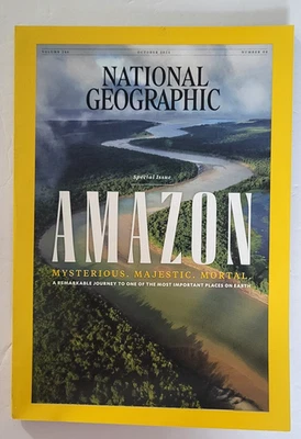 NATIONAL GEOGRAPHIC Special Issue AMAZON Travelogue OCTOBER 2024 MINT / NEW Foto 1 de 4