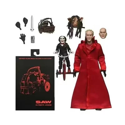 NECA Saw Jigsaw Red Rob 7" Action Figure Young Reverse Bear Trap Xmas Toy Gift