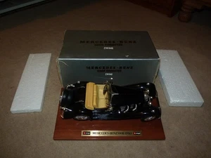Bburago 3520 Mercedes Benz 500k Roadster in Black - MIB 1:18 - Picture 1 of 6