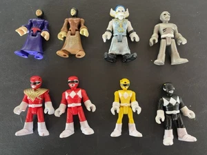 Imaginext Mighty Morphin Power Rangers Lot of 8 Figures Fisher Price EX Cond. - Picture 1 of 6