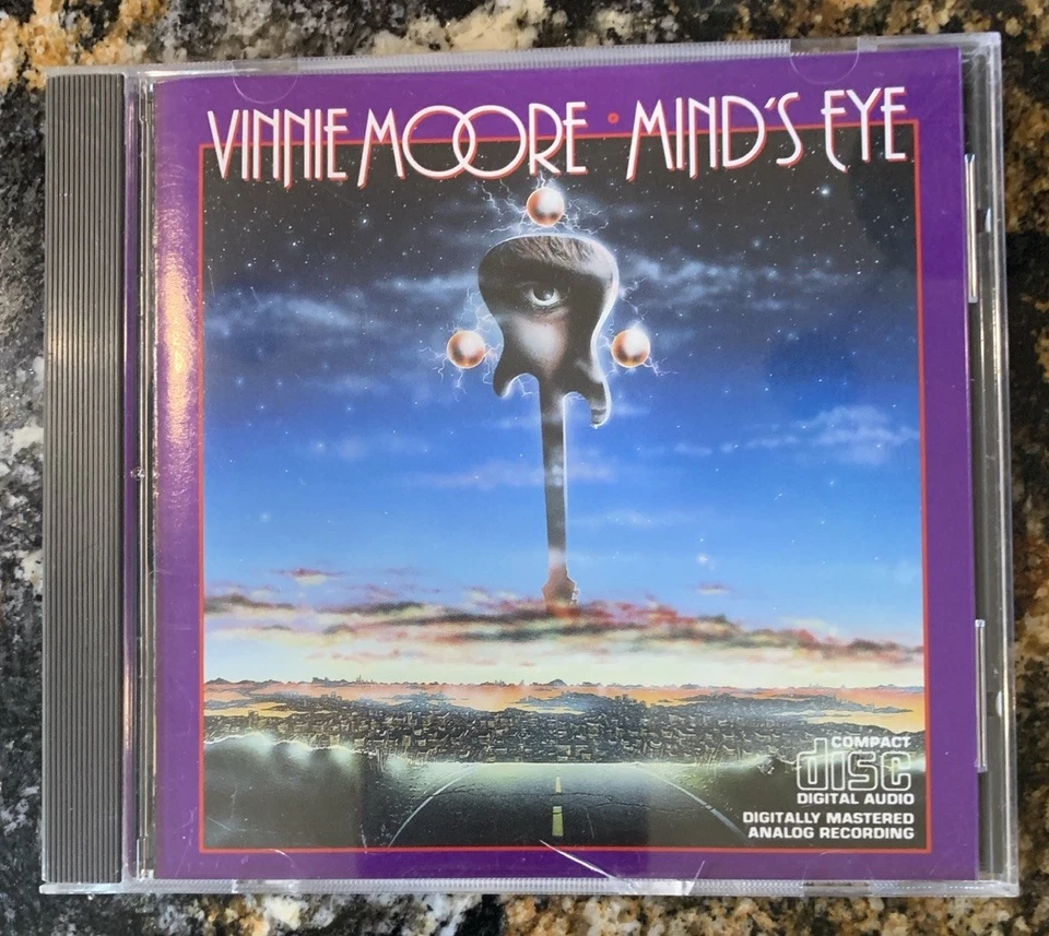 Vinny Moore Minds Eye Cd 1986 Shrapnel Records Foto 1 de 2