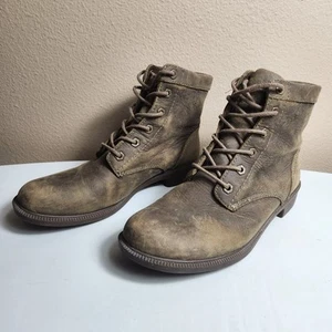 Kodiak Womens |11| Olive Green Leather Original All Seasons Waterproof Boots - Picture 1 of 11