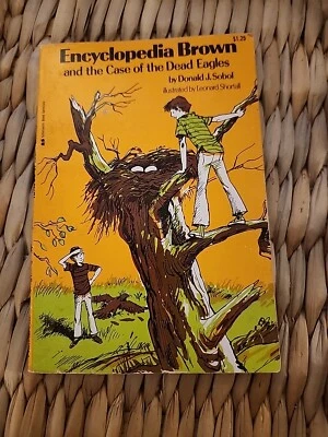 Vintage 1975 Encyclopedia Brown: Case Of The Dead Eagles **Excellent Quality** - Image 1 of 3