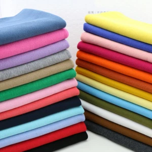 2*2 Fall Cotton Stretch Sweater Cuff Waistband Leg Rib Trim Clothing Knit Fabric - Picture 1 of 106