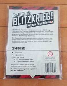 Paolo Mori's Nippon Expansion for Blitzkrieg! - SEALED - Picture 1 of 4