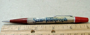 PITTSBURGH SUN-TELEGRAPH ~ MATITA DI PIOMBO VINTAGE - Foto 1 di 5