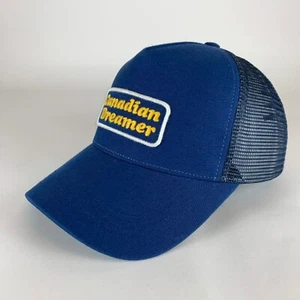 Sombrero de camionero Roots Canadian Dreamer azul Snapback - Imagen 1 de 6