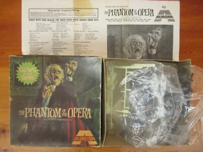 KIT AURORA N.451 THE PHANTOM OF THE OPERA  -OBSOLETO-1972 2°SCELTA - Immagine 1 di 2