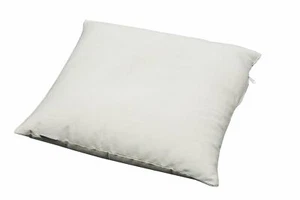 Cojín de alforfón 40x40 cojín algodón natural piel de alforfón cojín de espelta - Imagen 1 de 2