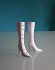 "WINX" stivali per Bambola "FLORA", "Magico Inverno", colore bianco, h.8,5 cm.