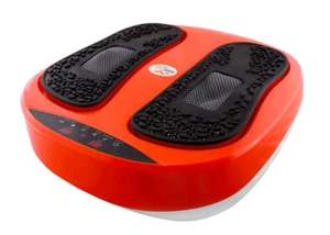 Elektron. Fußmassagegerät Vibro Legs Oszillation Akupressur orange 4 Programme - Bild 1 von 8