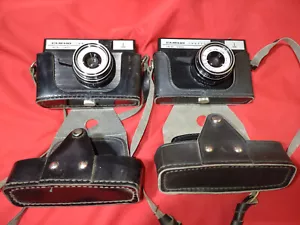 Soviet vintage ussr camera Smena 8M lens Industar-43 (2 pcs) 4/40 + case - Picture 1 of 3