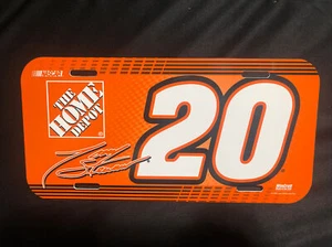 NASCAR NOS Wincraft Vanity License Plate Plastic -Tony Stewart Home Depot 20  - Picture 1 of 2