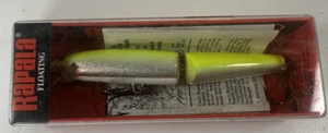 Rapala Jointed Floating J-11 SFC, Silver Fluorescent Chartreuse Color Lure. - Bild 1 von 6