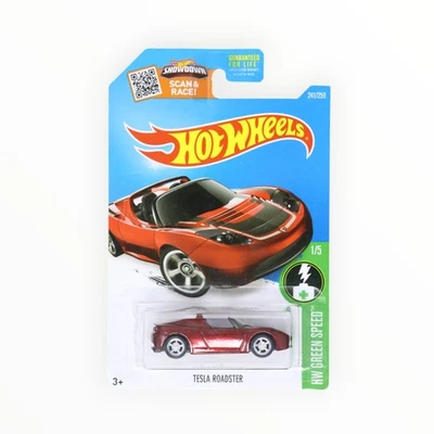 Hot Wheels Tesla Roadster 241/250 - Super Treasure Hunt - 2016 A - Image 1 of 3
