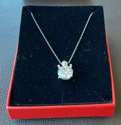 925 sterling silver women 18 inch chain pendant necklace - Image 1 of 4