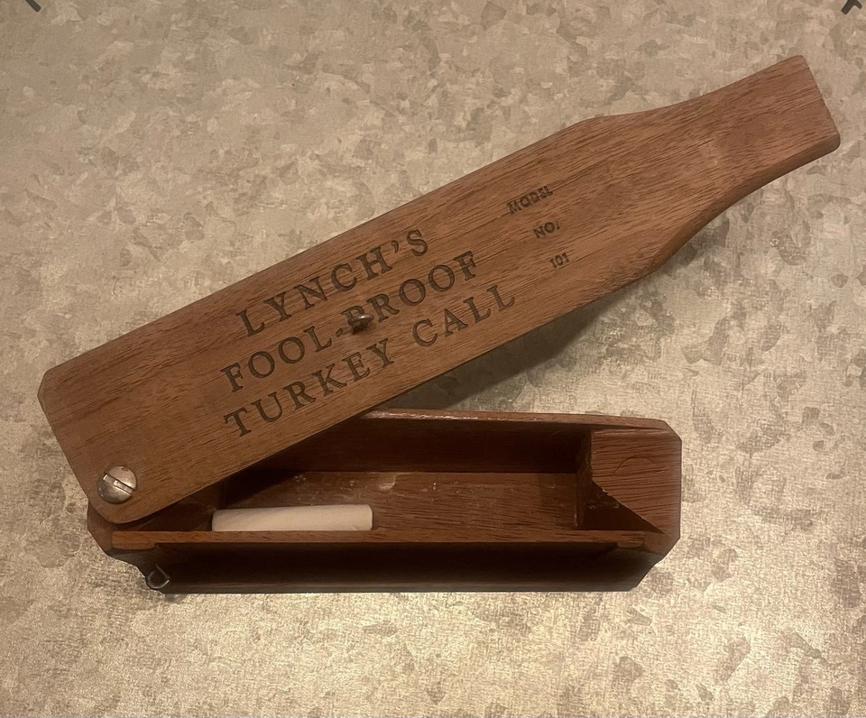 Lynch’s Fool Proof 1965 Turquía Box Call - Modelo 101  Foto 1 de 4