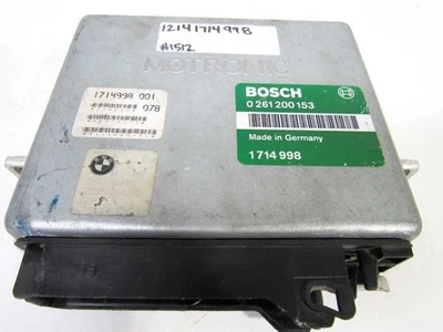89-90 BMW E34 5 Series E30  3 Series ECU Engine Control Module DME Motronic - Image 1 of 4