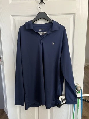 Nike Golf Dri-FIT VikingFjord Vodka Manga Larga Polo Calce Atlético XL Foto 1 de 4