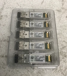 Cisco SFP-10G-LR / 10 GBASE-LR SFP+ / 10-2457-02 / 5-pack Transceiver - Picture 1 of 3