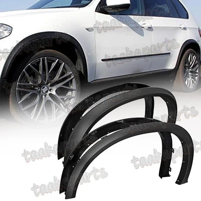 For BMW X5 F15 2014-2018 4Pcs Wheel Fender Flares Wheel Arch Side Molding Trim Foto 1 de 4