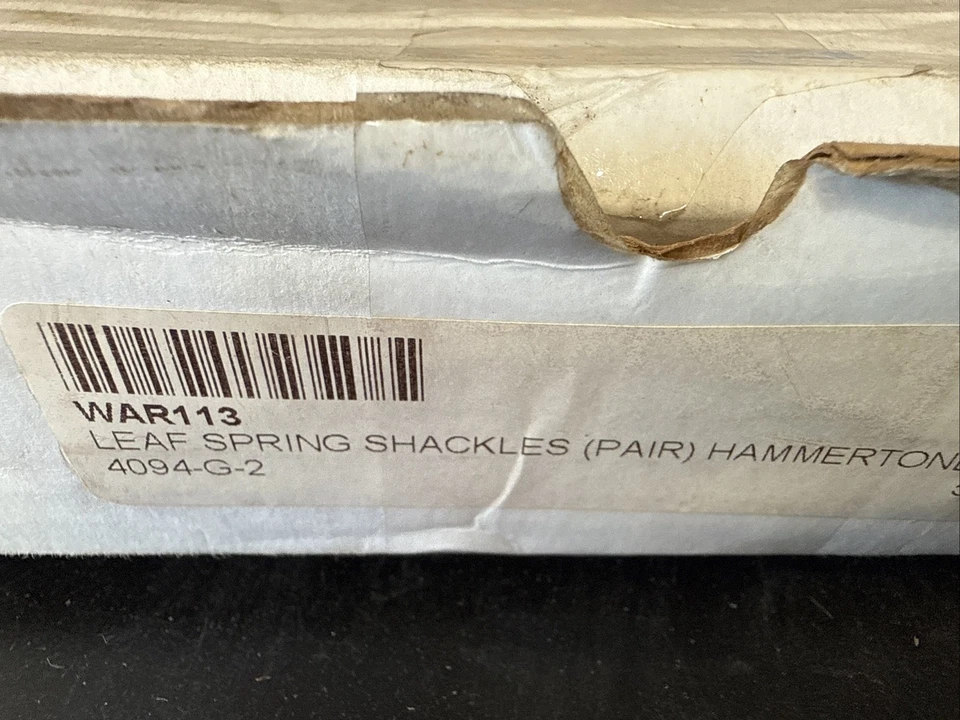 Kit de manilha de mola Warrior 112 folha frontal para 76-95 CJ5 CJ7 Samurai Scrambler - Imagem 1 de 2