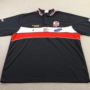 Sydney Roosters Rugby Polo Shirt Mens Large 3XL XXXL ISC Jersey Top Vintage - Picture 1 of 8